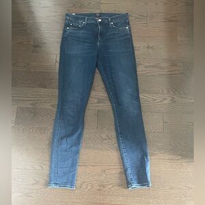 Citizen of humanity rocket high rise skinny blue size 29